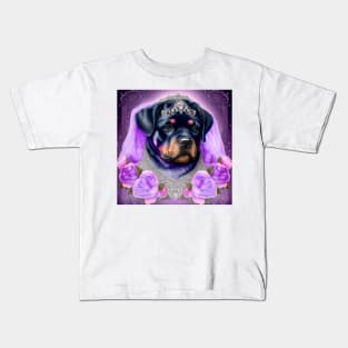 Rottweiler Princess Kids T-Shirt